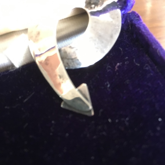 Silver Designer Earrings - Picture 2 of 2